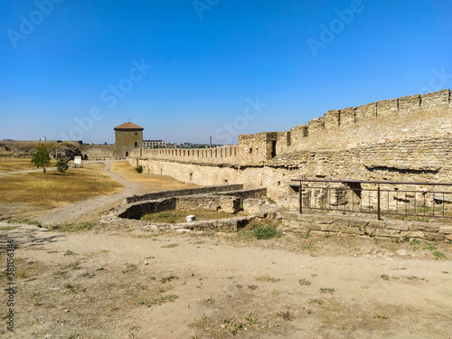 ancient fortress wall