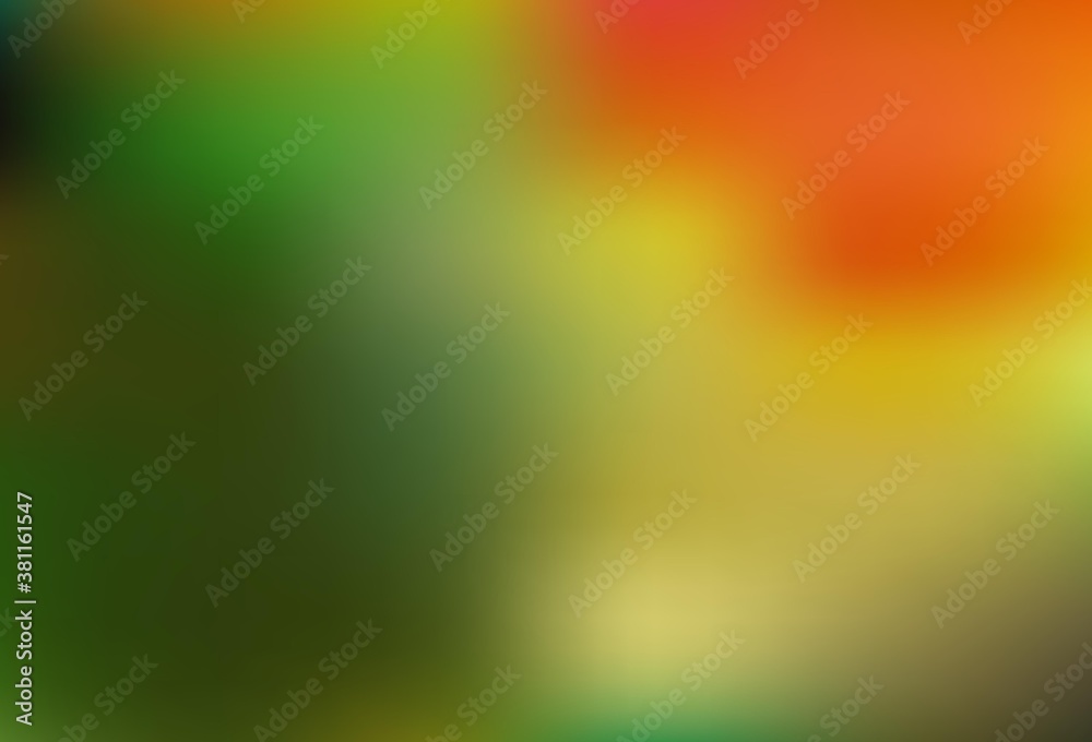 Dark Green, Yellow vector glossy abstract layout. Dark Green, Yellow vector glossy abstract layout.