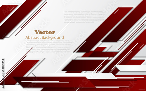 abstract modern gradient red element futuristic background