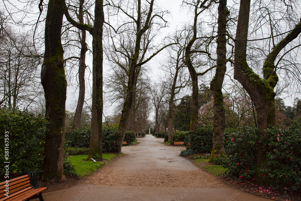 Botanic garden of Nantes, France