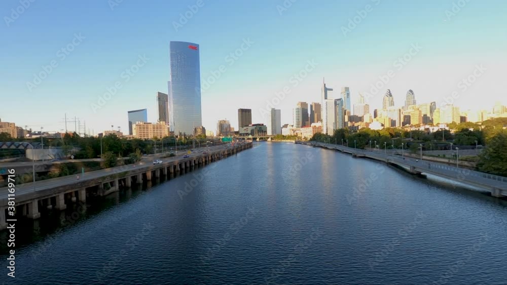 view of the river in the city view of the river in the city