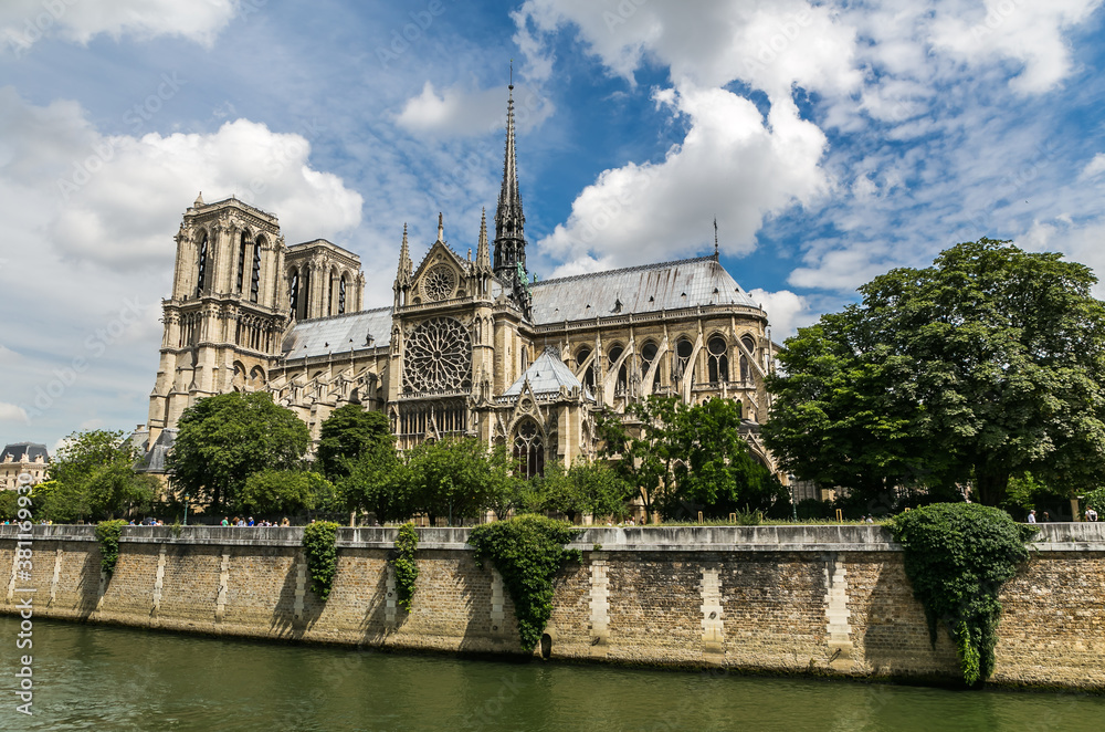 notre dame cathedral in paris