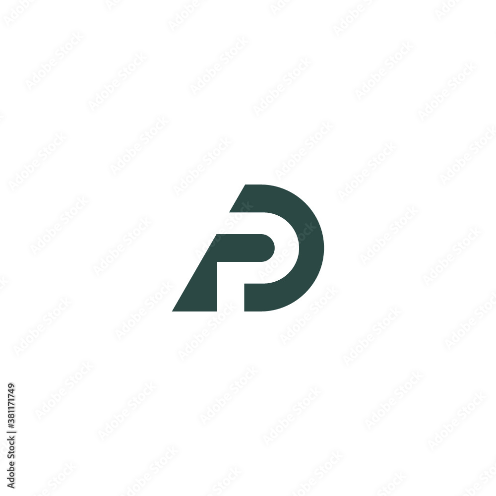 PD alphabet logo lineart P technologies vector icon illustrations PD alphabet logo lineart P technologies vector icon illustrations