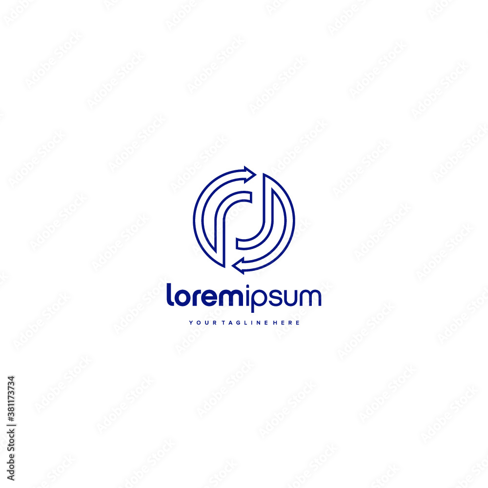 PD alphabet initial DP logo lineart circle vector technologies icon illustrations PD alphabet initial DP logo lineart circle vector technologies icon illustrations