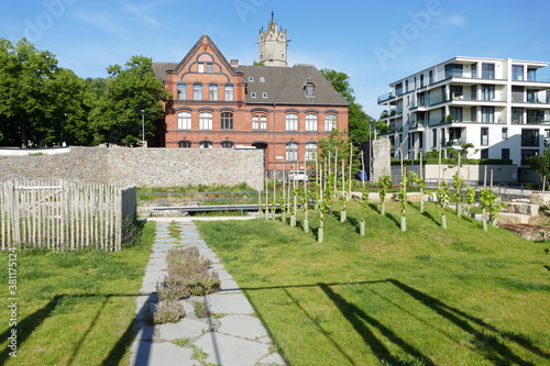 Historischer Garten in Andernach am Rhein