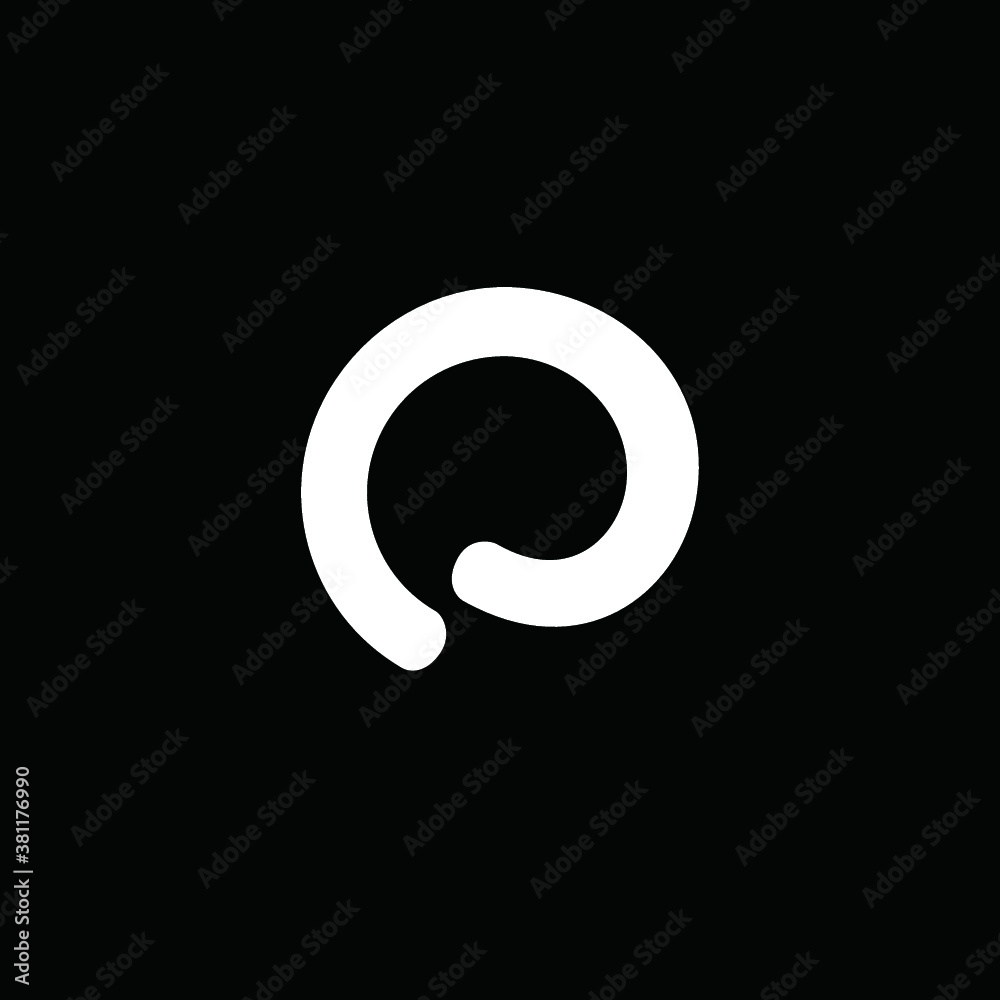 Q alphabet vector logo icon illustrations Q alphabet vector logo icon illustrations