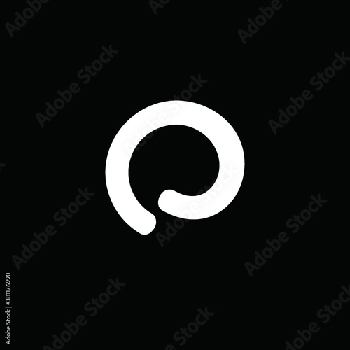 Q alphabet vector logo icon illustrations