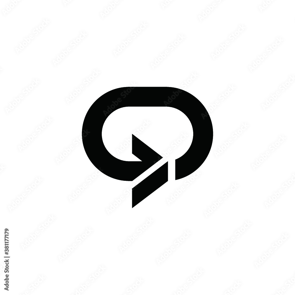 Q alphabet vector logo icon illustrations Q alphabet vector logo icon illustrations