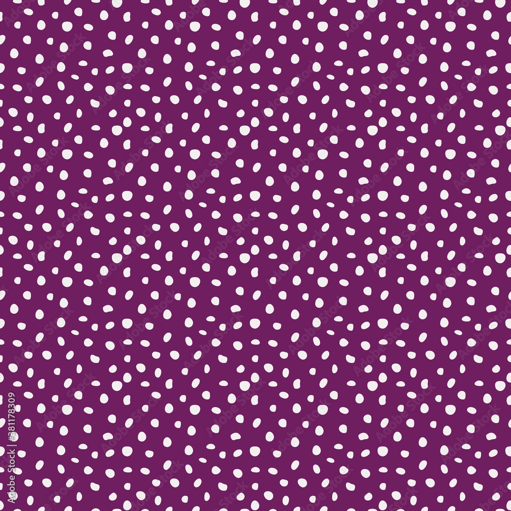 Vector seamless pattern with dots.