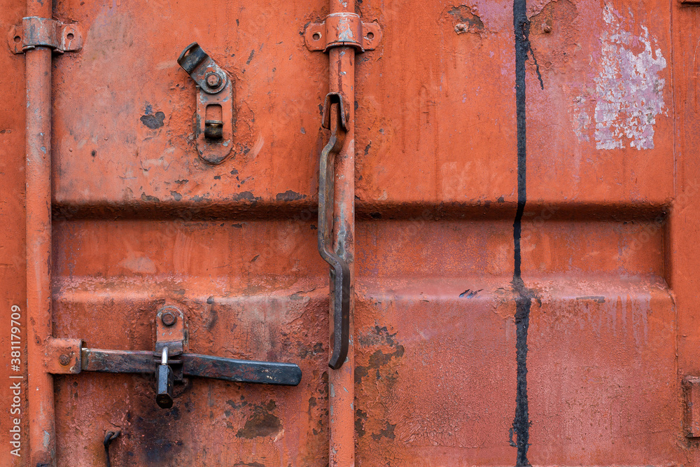 background of old metal gates with rust
background of old metal gates with rust