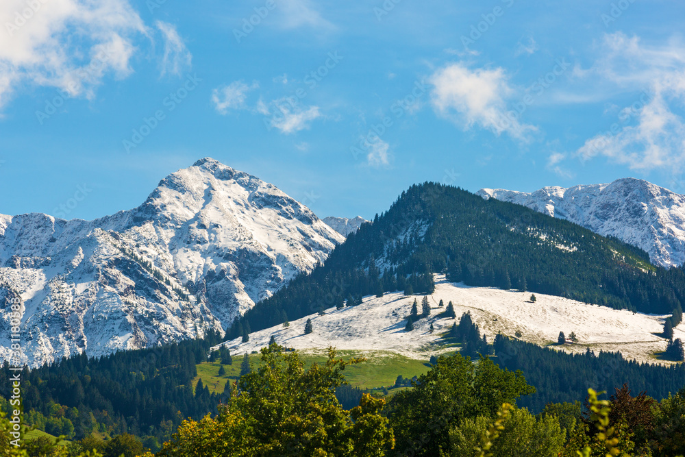 Rotspitze - Allgäu - Berg - Alpen - Schnee - Sonthofen