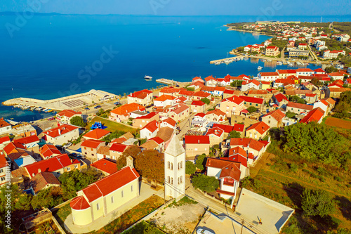 Petrcane village, Croatia photo