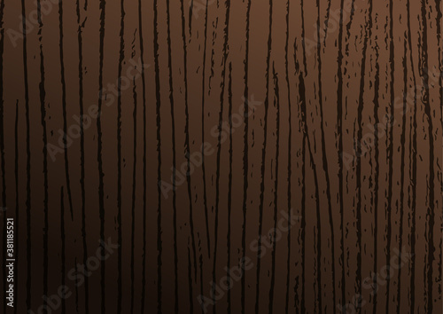 Brown wooden vector background, board or fence imitation.