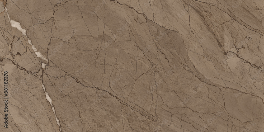 Brown marble texture background, Ivory Emperador tiles marble stone surface, Close up Italian