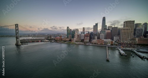 Wallpaper Mural San Francisco Panorama Aerial Torontodigital.ca