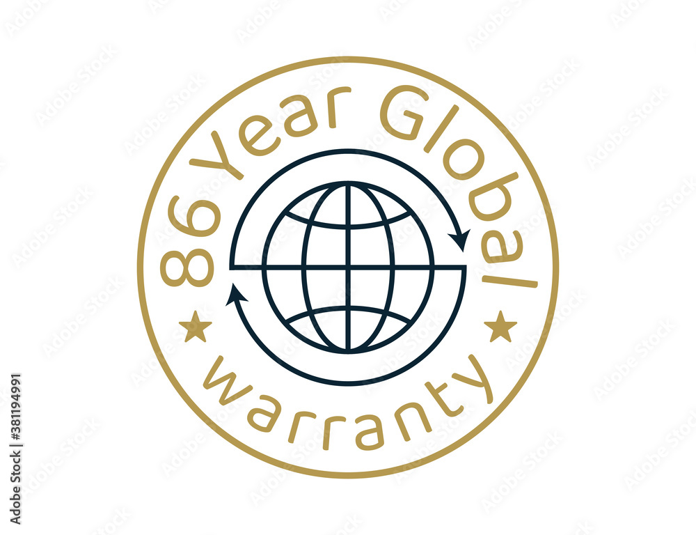 86 year global warranty images, 86 years worldwide warranty logos 86 year global warranty images, 86 years worldwide warranty logos