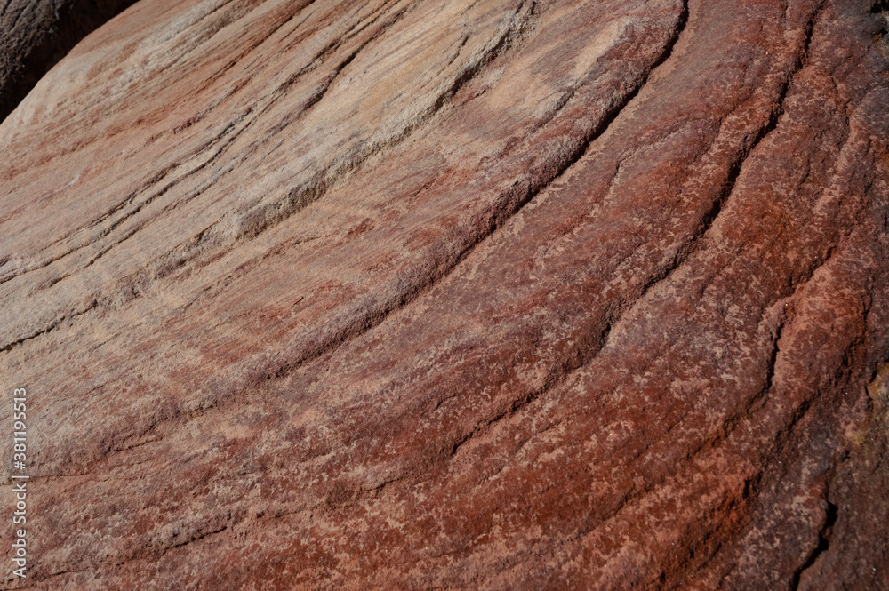 Red rocks texture background, pattern, wallpaper, mockup