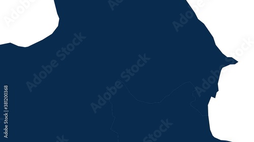 World Map Countries - Stock Video