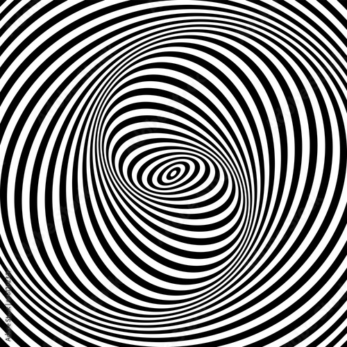 Abstract Illusion of swirl movement.