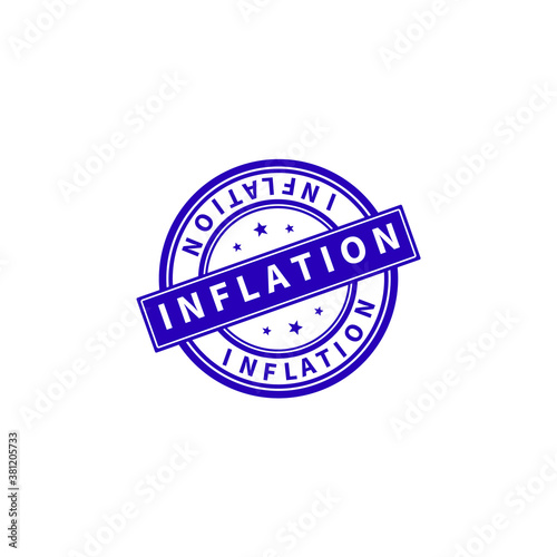 Inflation Icon - Stock Vector Illustration