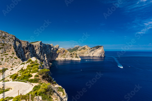 Cape Formentor area, coast of Mallorca, Spain photo