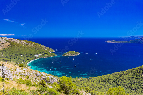 Cape Formentor area, coast of Mallorca, Spain photo