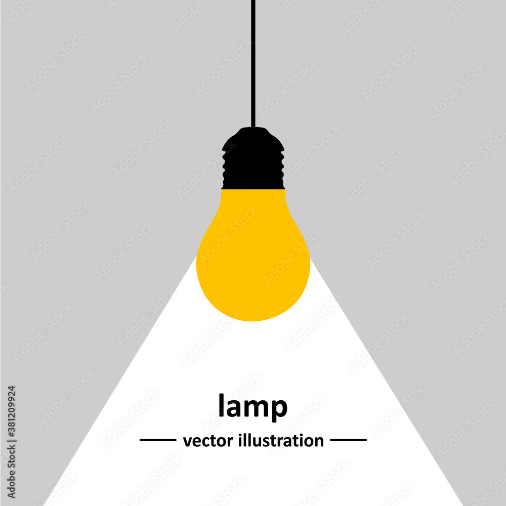 Bulb icon - Stock Vector Illustration Bulb icon - Stock Vector Illustration