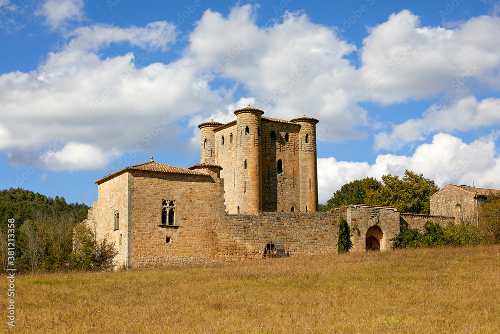 Arques Castle - one of the cathar castles in the Pirenees, South of France