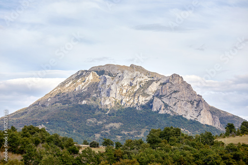 Mount Bugarach is the highest peak of the Corbieres Massif in Southern France.