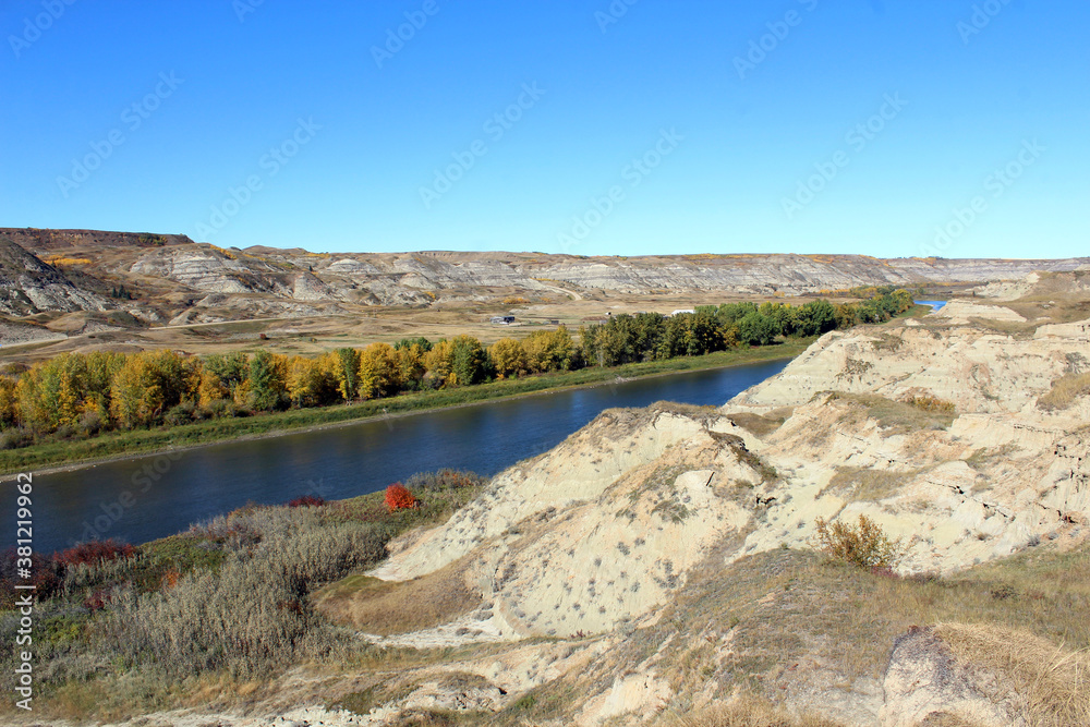 the river in the badlands