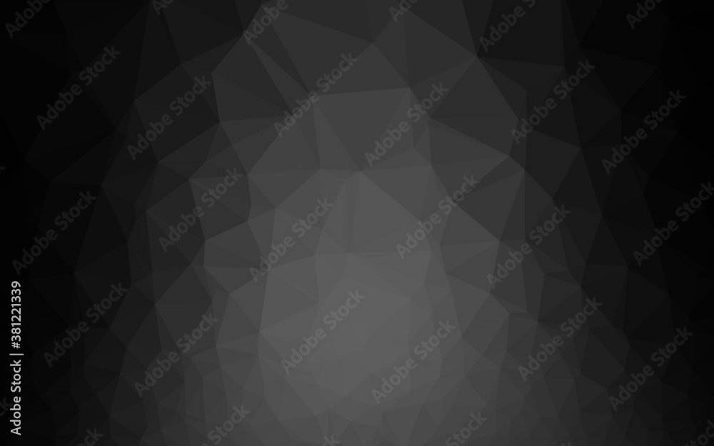 Dark Silver, Gray vector polygon abstract backdrop. A sample with polygonal shapes. Completely new template for your business design. Dark Silver, Gray vector polygon abstract backdrop. A sample with polygonal shapes. Completely new template for your business design.