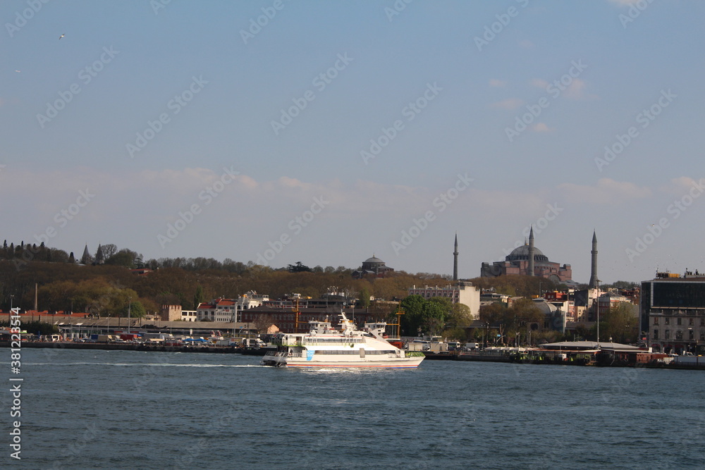 view of the bosphorus strait