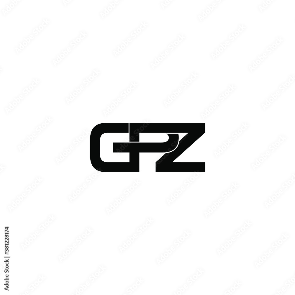 gpz letter original monogram logo design gpz letter original monogram logo design