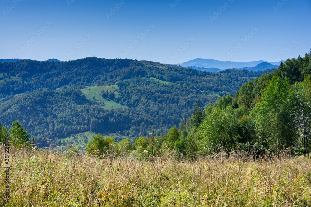 View Of The Carpathian Mountains Landscape