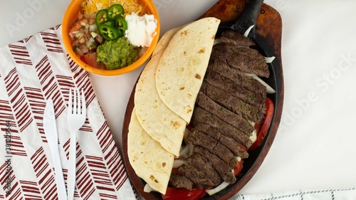 Steak Fajitas Plate