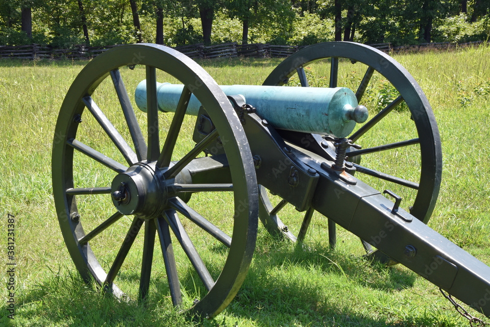Pea Ridge Battlefield Canon