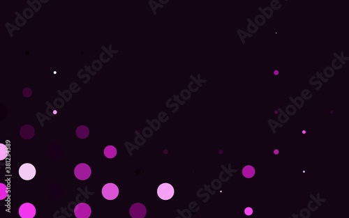 Light Multicolor, Rainbow vector background with bubbles. Modern abstract illustration with colorful water drops. Design for business adverts.
