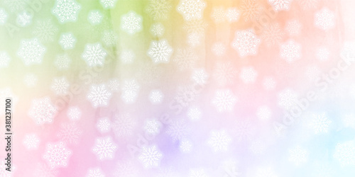 クリスマス　雪　冬　背景
