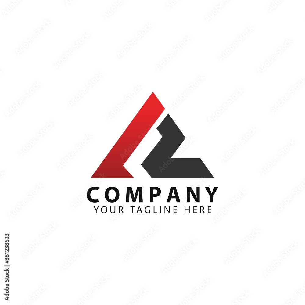 Initial AL Logo Design Inspiration