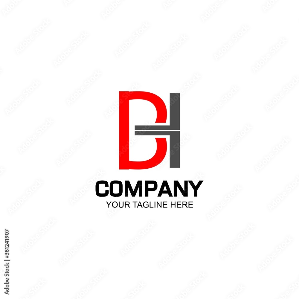 Initial BH Logo Design Inspiration.