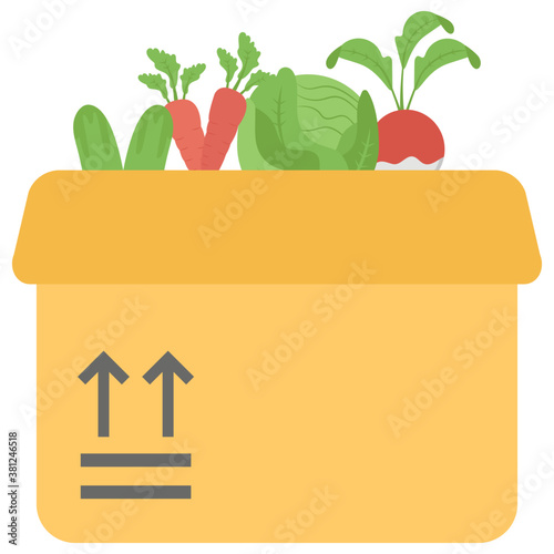 Vegetables Packing