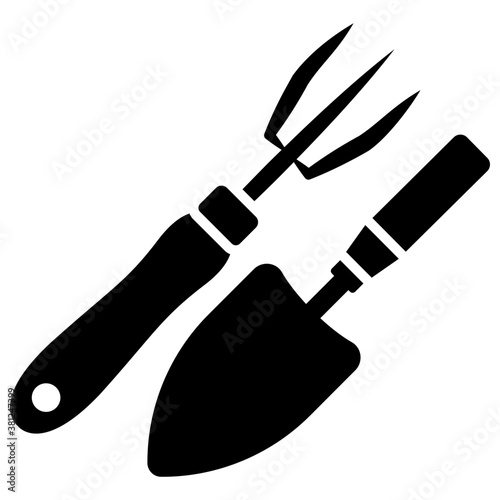 Rake and Trowel 