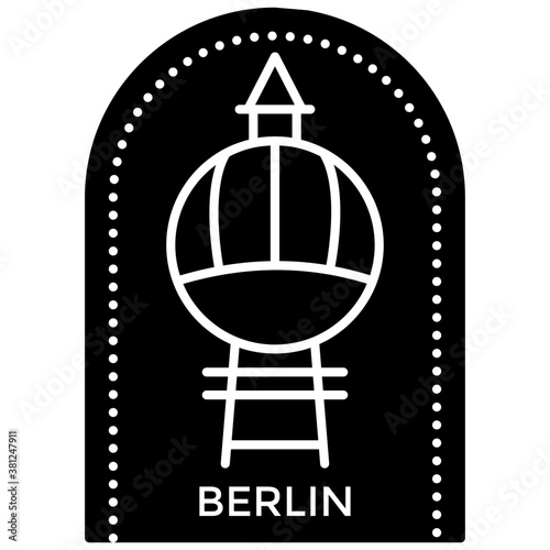 Berlin Stamp