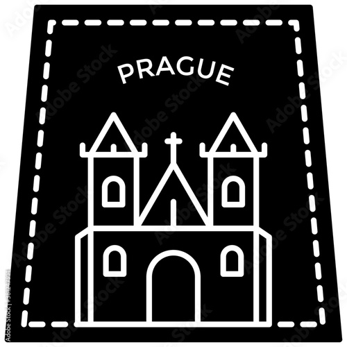 Prague Stamp 