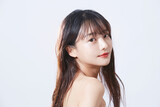 美しい女性のビューティーポートレート