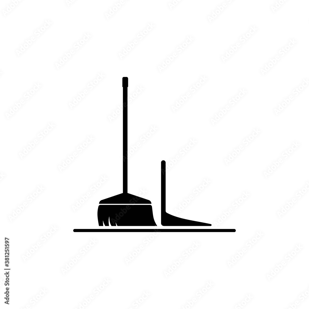 Broom logo Broom logo