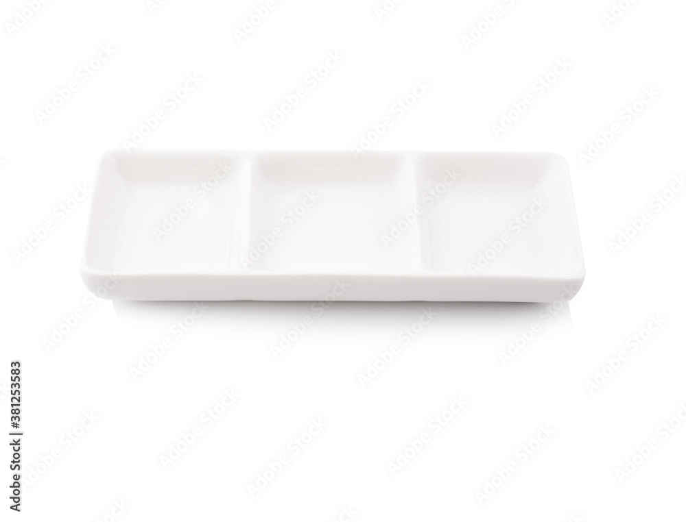 plate on white background plate on white background