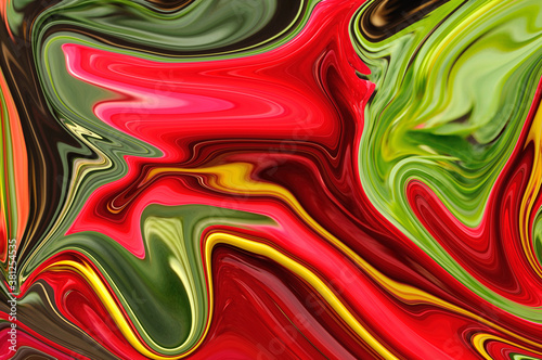 Abstract liquid colorful texture for background, patterns