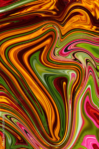 Abstract liquid colorful texture for background, patterns