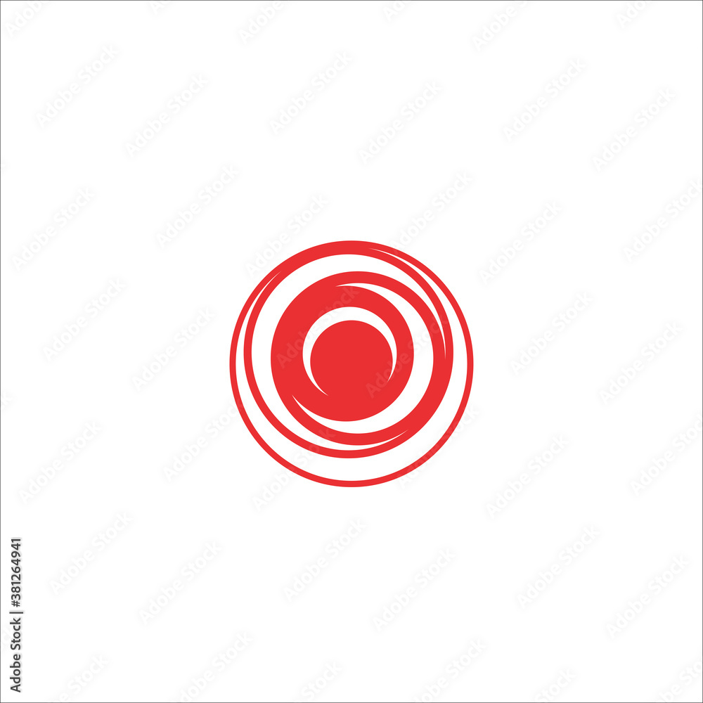circle logo design template silhouette vector icon circle logo design template silhouette vector icon